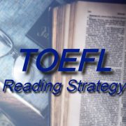 TOEFL Reading Strategy